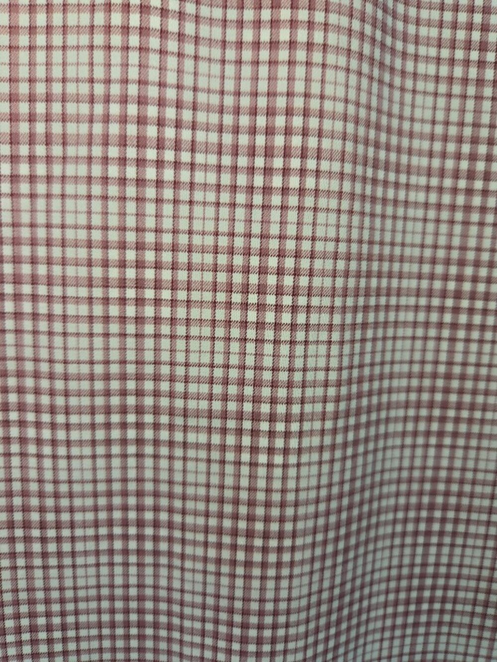 Untuckit Mens Nylon Blend Red Plaid Button-Up Shirt 3XL - Picture 7 of 8